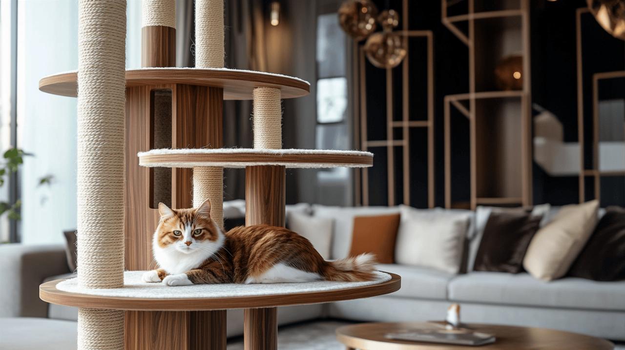Arbre a chat de luxe : notre guide des 6 marques les plus prestigieuses